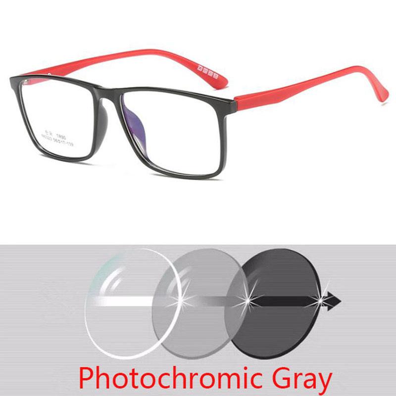 Ultralight Finished Myopia Glasses Women Men Students Square Shortsight Eyewear Prescription Diopters -1.5 -2.0 -2.5 To -6.0