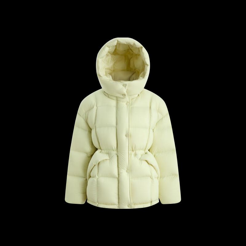 BINJORA Women's Detachable Hood Puffer Down Jacket