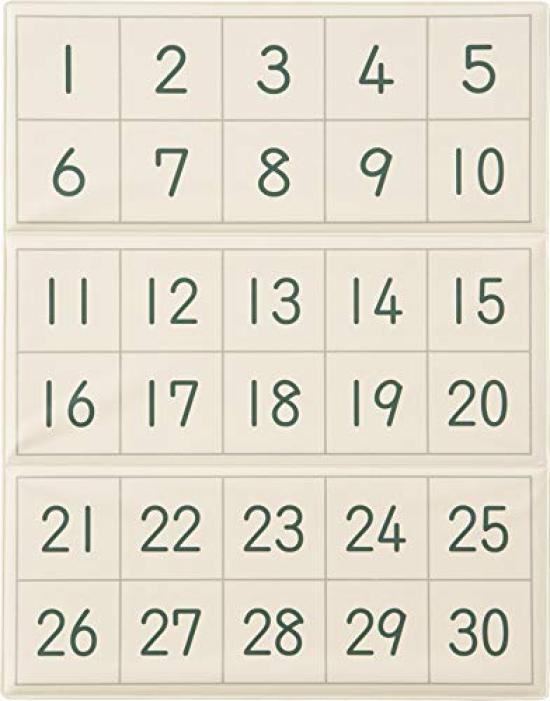 Kumon Publishing Magnetic Number Board Educational Ages and KUMON 30, Toy, 1.5 Up,