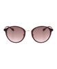 Heonteoaiweeo [Unisex] Round Active Sunglasses - Burgundy Htc31