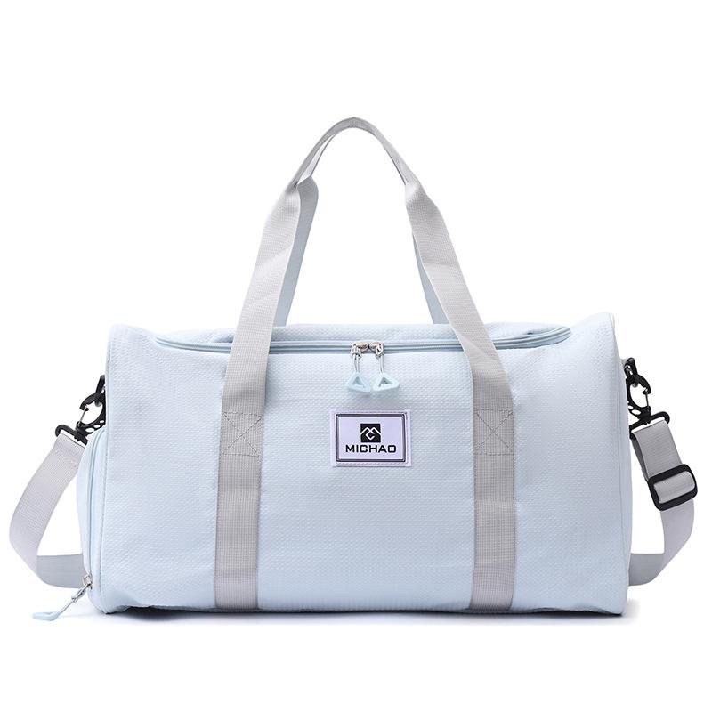 Short-distance Travel Large Capacity with Shoe Storage Hand-heat Bag Dry and Wet Separation Sports Gym Bag Can Be Used To Pull Rod