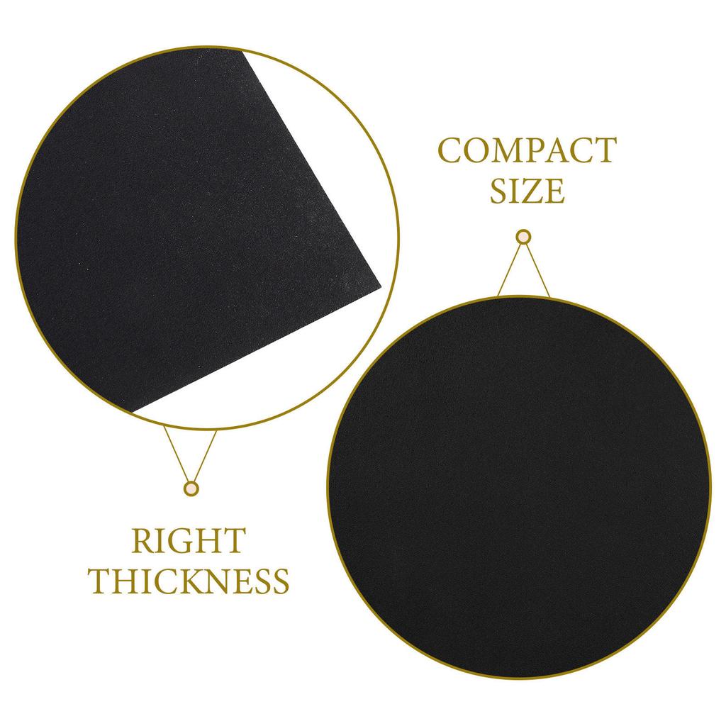 Black Plastic Sheet Compact Size Perfect Thickness for DIY Craft Plastic Panels Versatile Crafting Sheet for Models Parts