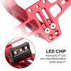 Motorcycle Accessories Rear Turn Signal Lamp Holder Motorcycle License Number Plate Bracket Universal LED Light CNC Aluminum Fender Eliminator Kits