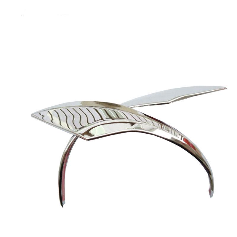 Chrome Side Mirror Cover Cap Trim for Toyota Corolla Camry Auris 2014 2015 2016 Car Styling Stickers Auto Accessories 2 Pcs