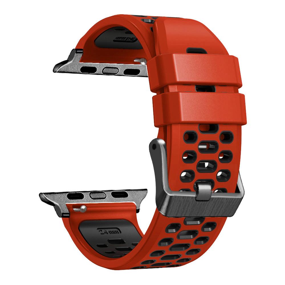 Sport Silicone Strap For Apple Watch Ultra 2 49mm Bracelet Wristband For Apple Watch Series 10 9 8 7 SE 6 46mm 45mm 44mm 42mm
