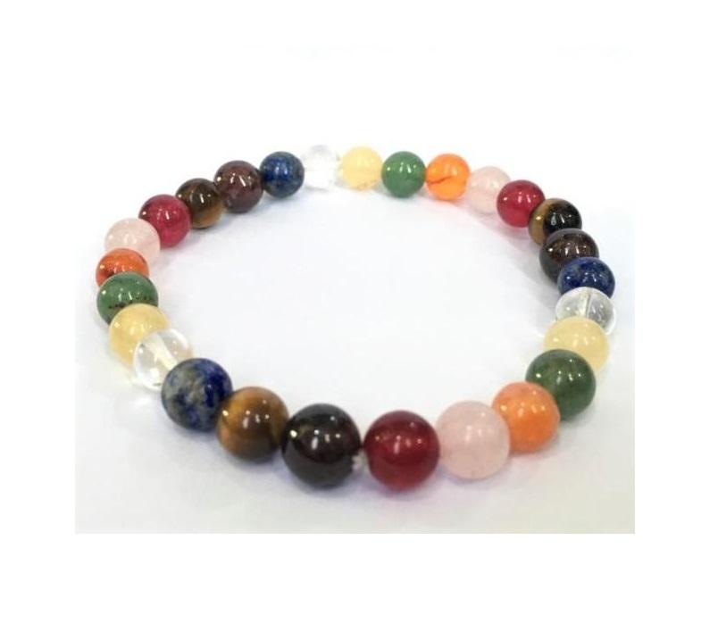 Наваратна Браслет для Наваграха Шанти (27 шариков), Navratan Bracelet For Navgreh Shanti, Kalyan Puja