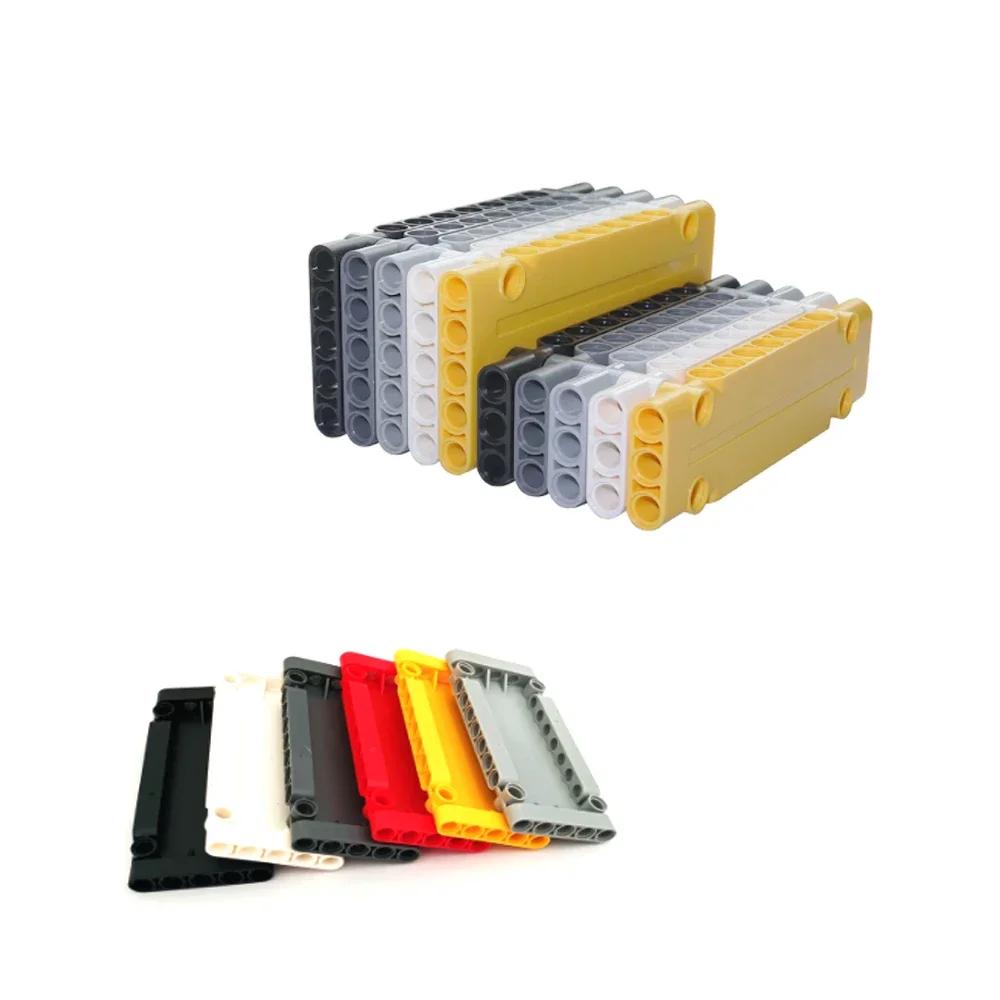Non-Toxic 1X5X11 1X3X11Assembles Particles Panel 71709 64782 Mechanical Building Block Panel Car Technical Parts Bricks Toys For Children