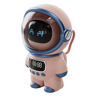 The Astronaut Speaker AI Intelligent Voice Bluetooth Speaker Clock Small Night Light Birthday Gift