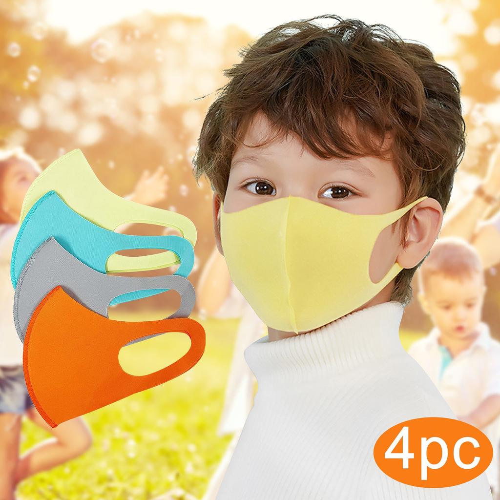 Carbon Fiber Outdoor -Haze Face Lightweight Face-Shield Dust-Proof Mouth 4PC