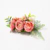 Bohemia Brides Wedding Flower Hair Comb Hairpin Bridesmaid Headdress Hair Combs Hair Accessories For Women Girls Floral Hairpins
