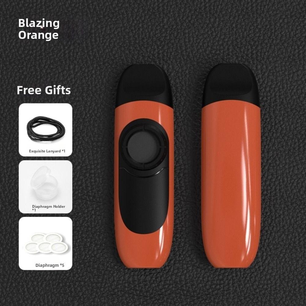 Adjustable Tone Colored Kazoos Sinking Membrane Seat ABS Kazoo Instrument  Performance