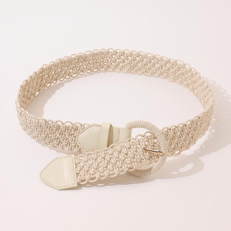 Hand-Woven Bohemian Ethnic Waist Belt for Women – Heavy-Duty Spring/Summer Style