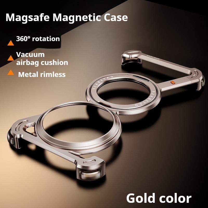 

Eary for Huawei Mate 80 Pro Max 80 Pro Phone Case With Stand 360°Rotatable Magnetic Metal Frameless Shell Drop Protection Cover Huawei Mate 80 Pro