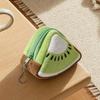 Plush Coin Purse Cute Wallet Small Coin Pouch Mini Change Purse Case Fruit Zipper