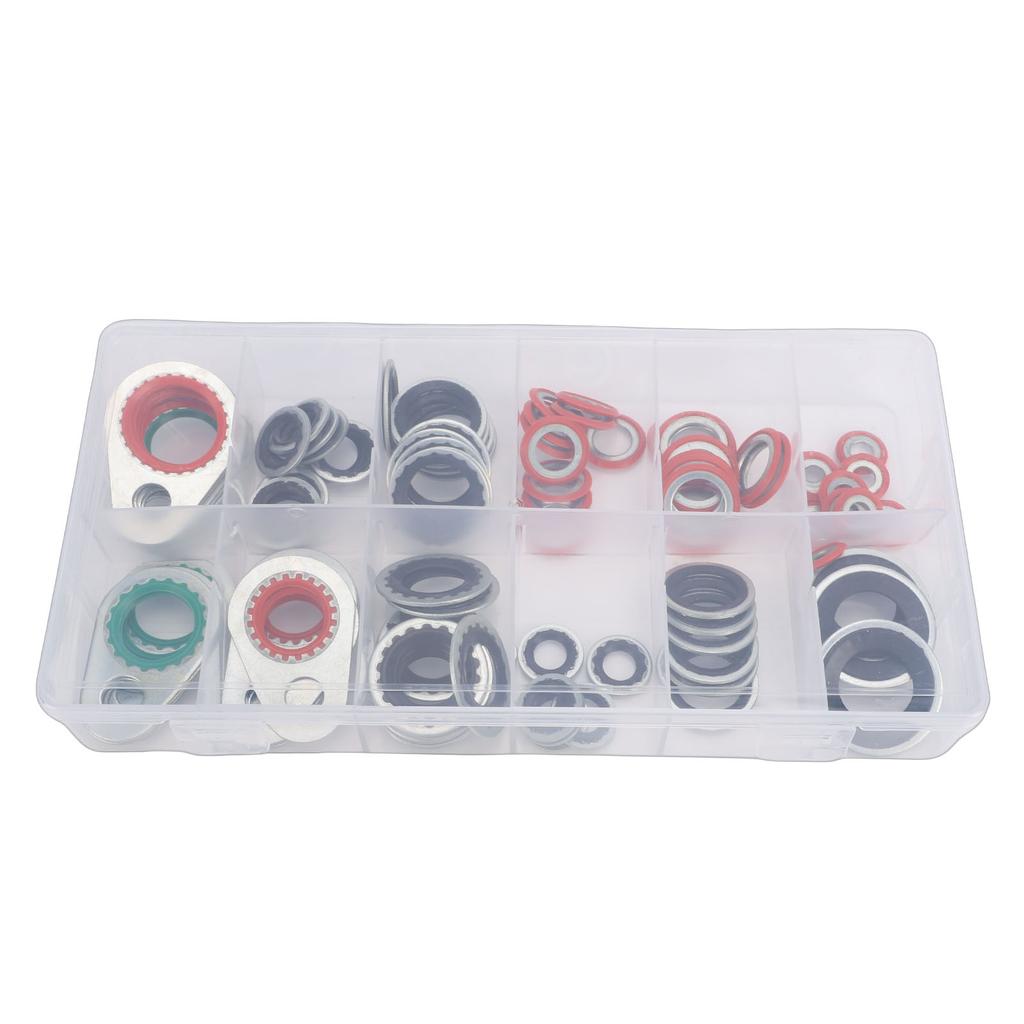   Conditioning   Port   Washer Kit  Lacement for R12 R134A 12 Sizes AC   Port   Washer Kit