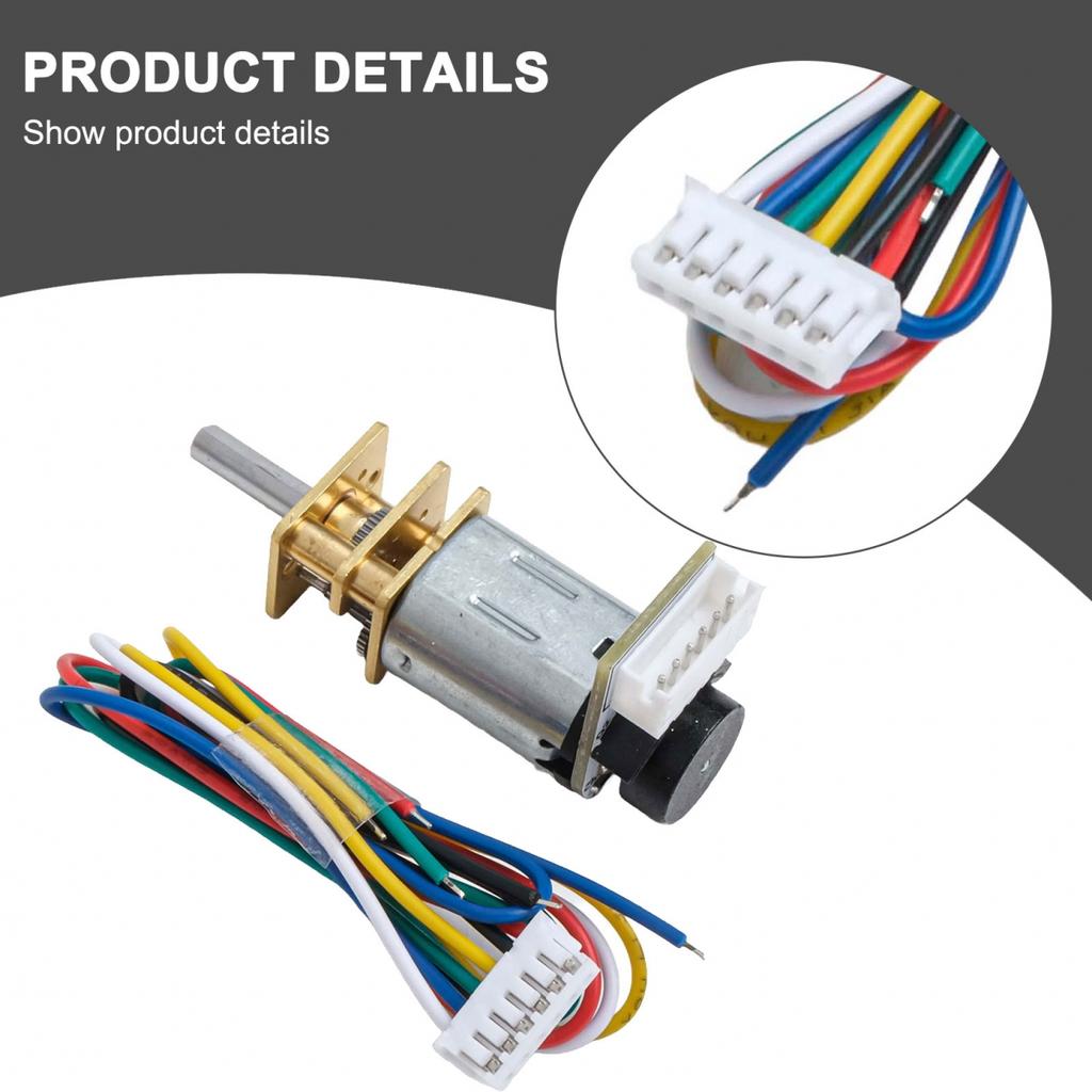 Metallväxelmotor med encoder för GA12 för N20 för DIY-applikationer