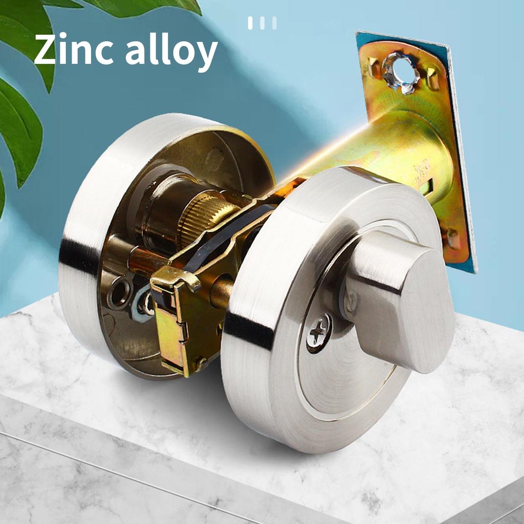 Hide Designs Single Cylinder Deadbolts Sturdy Stainless Steel Lock for 35 50mm Front and Interior Door Key Included