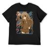 Taiga Aisaka Toradora Retro blau braun Anime Design T-Shirt Anime T-Shirt Ästhetische Kleidung Kleidung schlichte T-Shirts Herren
