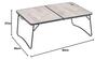 LOGOS ROSY Cart Low Table 73188040 White, Folding Camping/Outdoor Table