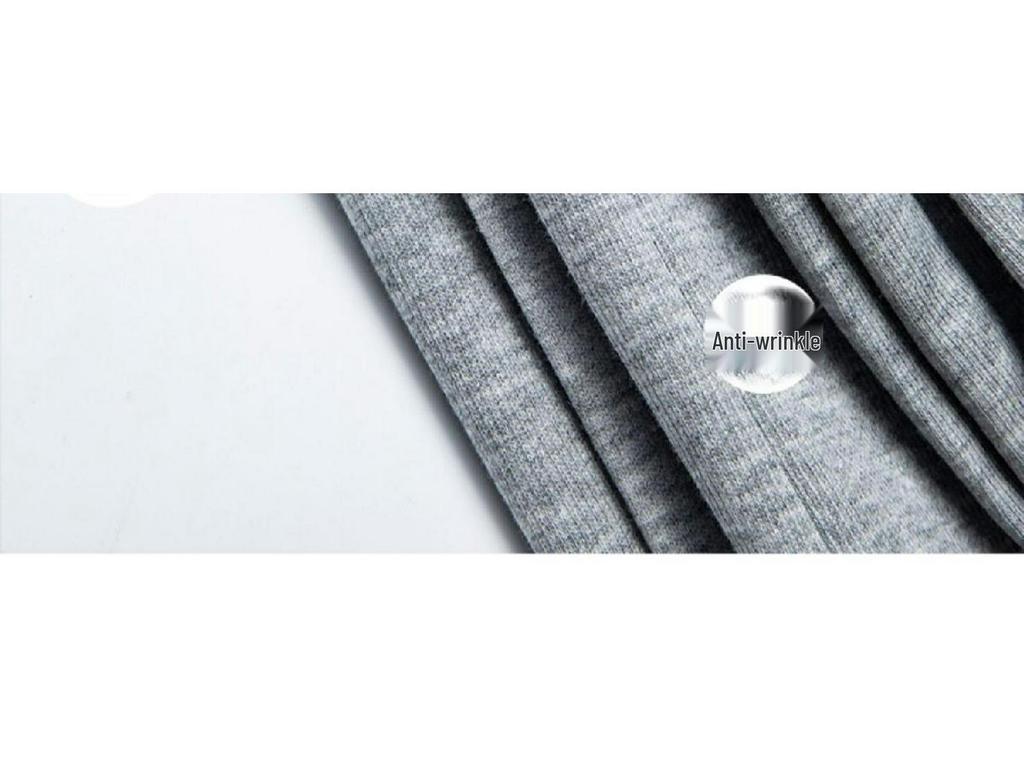 Petite Women's High Waist Loose Straight Leg Pants - Spring/Autumn Grey Suit