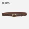 Retro Women'S Belt Trendy With Matte With Jeans Decorative Leather Belt Women