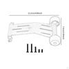 Metal Wheelie Bar Easy Installation Replaces 1/16 RC Car Heads for Mini 4x4