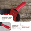 Support de Poignée Protection en Silicone pour Poêles à Frire en Fonte Ø 16-20cm Victoria 35624 Rouge