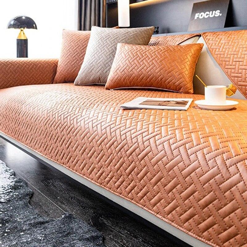 Technology Cloth Waterproof Sofa Cover Anti-slip Four Seasons Universal Sofa Towel Nordic Home Living Room Sofa Cushion Decor