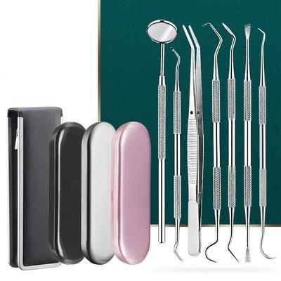 Dentalspiegel, Sichel, Zahnsteinentferner, Zahnspatel, Dentallaborausrüstung, Zahnarztgeschenk, Mundpflege, Zahnreinigungswerkzeuge