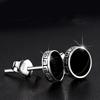 Personalized 925 Silver Earrings Men'S Single Earrings Street Punk Hip-Hop Jewelry