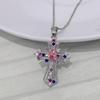 Stylish Crosses Pendant Charm Necklace Resistant to Tarnish Jewelry Accessory for Personalize Expression and Faith