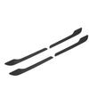 4 Pcs Door Handle Wrap Cover ABS Outer Handle Decorative Protector Stickers Replacement for Tesla Model 3 2017‑2020 Matte Black