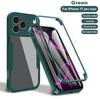 Claer 360 Full Body Protection Case For Iphone 17 Pro Max Iphone17 Air 5G Front Screen Shockproof Bumper Cover