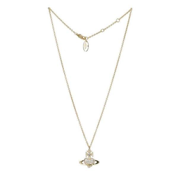 Vivienne Westwood Galleria Luxury 25fw Bath Relief Pendant Necklace Agnasa