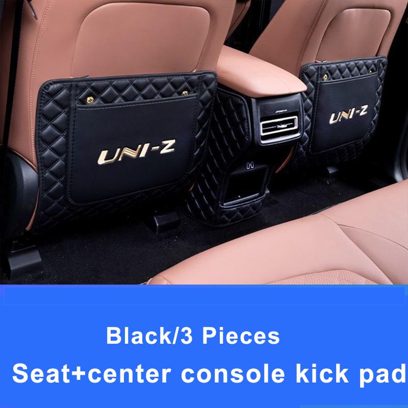 Car Seat Back Pad Anti-Kick Armrest Box Protector Cushion Cover Mat for Changan Chana UNI-Z UNIZ 2026 2026 Interior Accessories