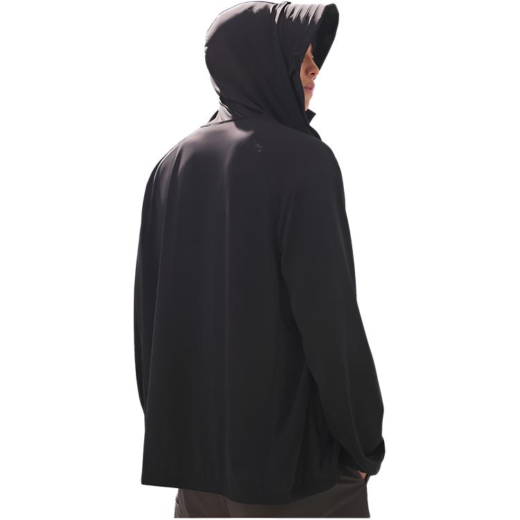 Anta Outdoor Series Absolute Purple 3rd Generation Solid Color Zipper Hooded Breathable Sports UV Protection Sun Protection Jacket 952427704-4