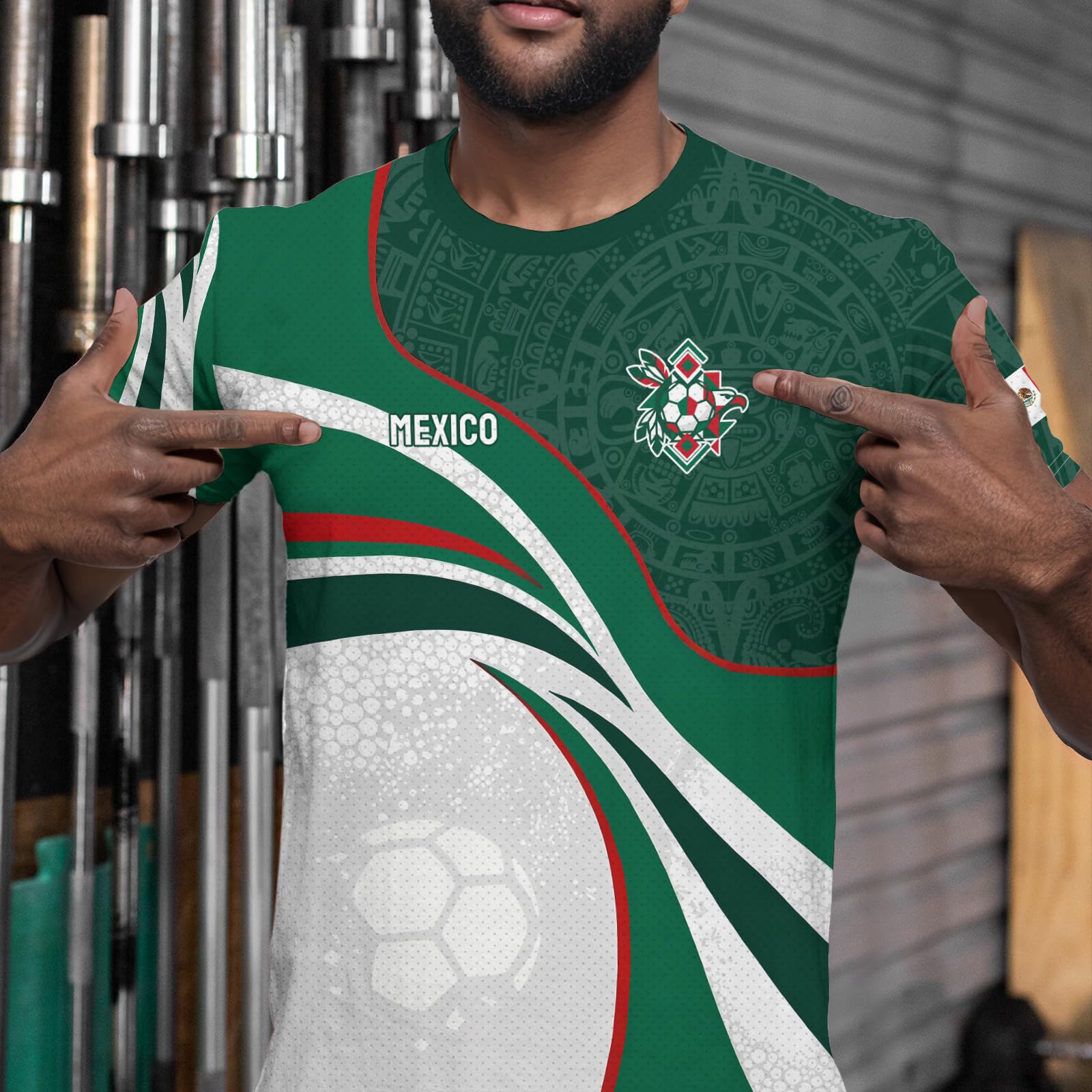Unisex Soccer Fan , Retro Street Short Sleeve Top for Men and Women 16