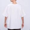 Retro Pure Cotton Short Sleeve Top with Niche American Design & High-End Letter Print