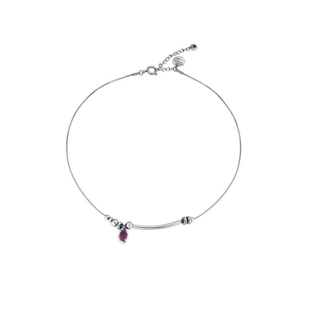 

No.334 [Silver] Snake Ball Necklace