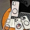 Magnetic Clear Phone Case for iPhone 12,11 Card Insert DIY Photo Holder Soft TPU Cover