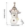 Christmas snowman doll ornaments indoor home decoration Christmas snowman doll table ornaments cute Christmas snowman
