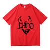 Chinopacas Devil Graphic Printing Hip Hop Vintage Tshirts American High Street Style Oneck High Quality Pure Cotton Unisex Unisex