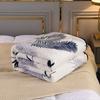 Soft Blanket Warm Coral Fleece Blankets Floral Cartoon Plaid Winter Sheet Bedspread Sofa Throw Mechanical Wash Leisure Covering