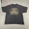 Y2K Harley-Davidson Appalachian Mechanicsburg, PA T Shirt Sz XL Black Eagle