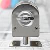 Glass Door Floor Lock Single Bolt Keyless Anti-Theft Locks Door Slide for Latch