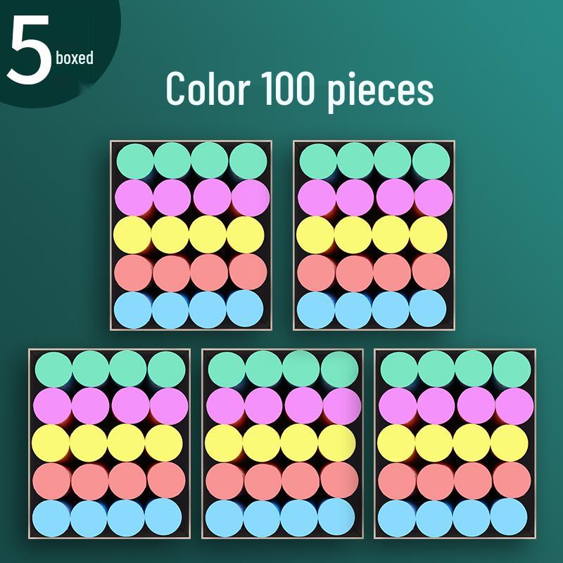 Extra Large Dustless Colored Chalk for Children's Drawing Boards