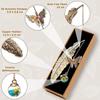 Elegant Metal Feather Bookmark Perfect Gift for Women Book Lovers Teachers Mom Birthday Christmas Mothers Day Present