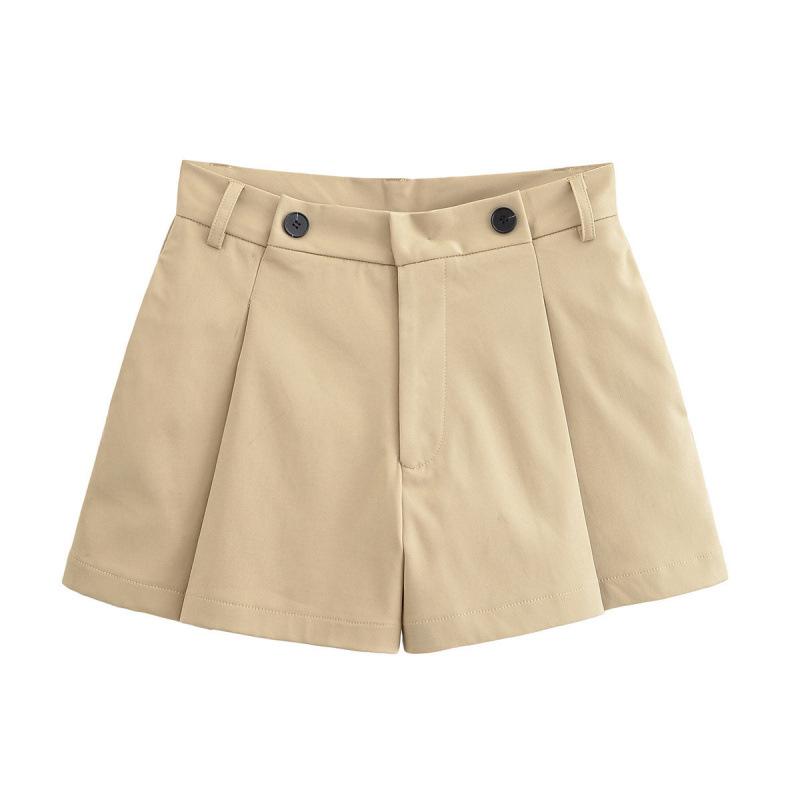 Trendy Women s Trench Coat & Shorts Set with Belt - 2025 Fashionable Intellectual Style. Large