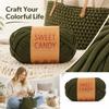 T-Shirt Yarn for Crochet and Hand Knitting, Large Skein for Slippers and Bags, DIY Supplies, 6 Colors
