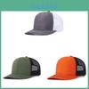 Gorra de camionero con tejido de algodón transpirable para protección solar en verano, uso casual para adultos